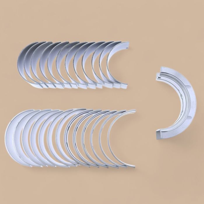 Komatsu 1 Set Main & Con Rod Bearings Compatible for Komatsu S6D108-1 SA6D108-1 SAA6D108E-2 Engine PC300-6 PC300-5 PC350-6 PC310 PC350 PC300LC-5