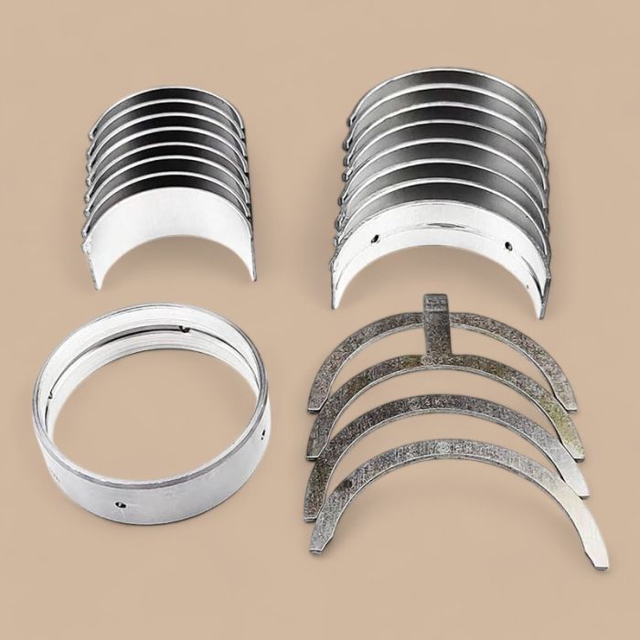 Kubota 1 Set Main & Connecting Rod Bearing Compatible for Kubota Engine V1205 V1205-B V1205B V1205E V1205-TE V1205T