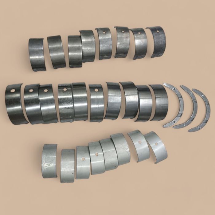 Cummins 1 Set Main Bearing & Connecting Rod Bearing Compatible for Cummins Engine B3.3