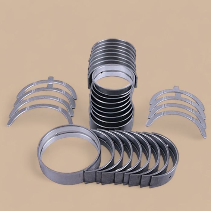 Kubota 1 Set Main & Connecting Rod Bearing With Thrust Washer K17311-23480 K17311-22310 Compatible for Kubota Engine V2203 V2203-BG