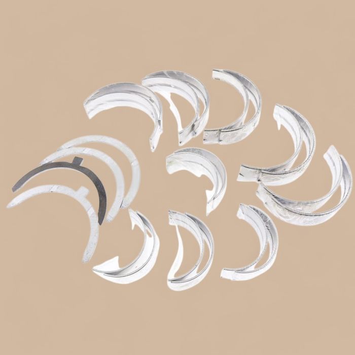 Perkins 1 Set Main & Con Rod Bearing & Thrust Washers Compatible for Perkins Engine 404D-22 404D-22T 404D-22TA 404C-22 404C-22T 104-19 104-19D 104-22