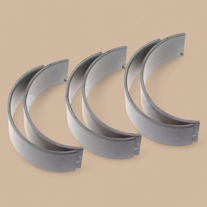 Kubota STD 3 Pairs Connecting Rod Bearing 15531-22310 15694-22310 Compatible for Kubota Engine D722 D750 D850 D950 V1100 V1200 Z482 Z600 E75 EA300 