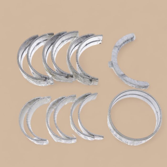 Kubota 1 Set Main Bearing & Connecting Rod Bearing Compatible for Kubota D750 Engine B1550D B1750D KH-36 KH-41 KH-51