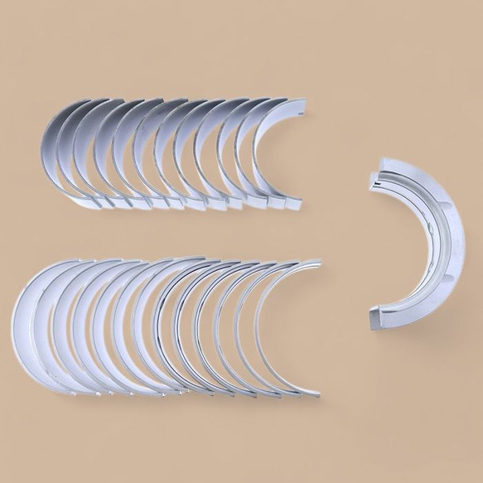 Mitsubishi 1 Set Main & Connecting Rod Bearing Compatible for Mitsubishi Engine 6D31 6D31T