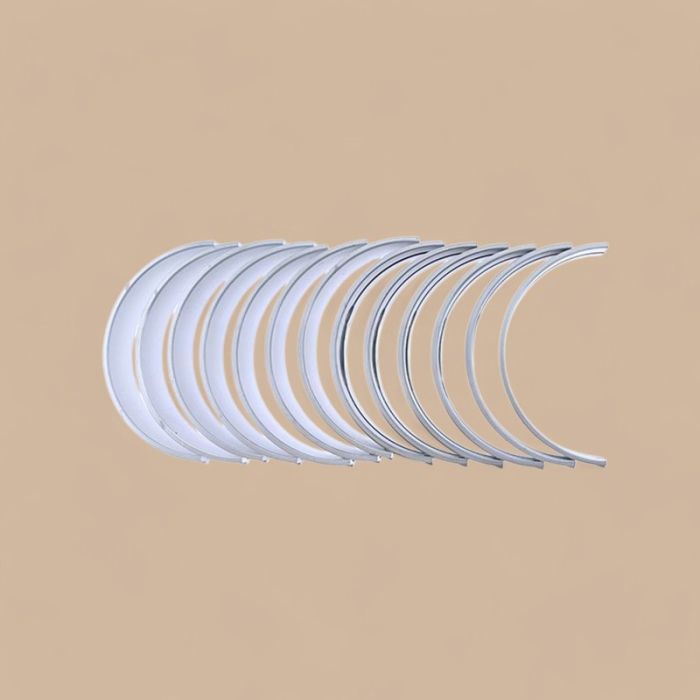 Komatsu 1 Set Main Bearing 6610-21-8070 Compatible for Komatsu Engine N-855-1 NTO-6-G NTO-6-CI NH-220-CI