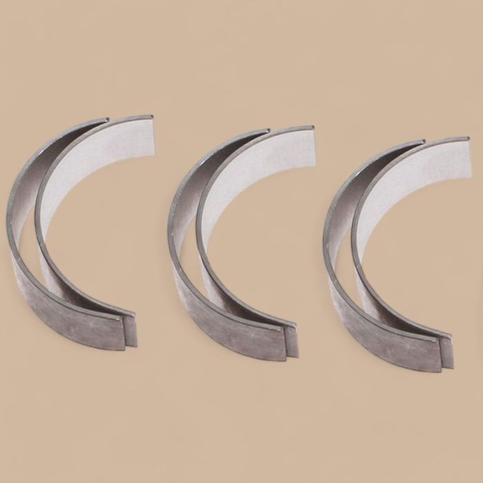 Yanmar 1 Set Connecting Rod Bearing 129150-23601 129150-23611 Compatible for Yanmar 3TNV84 Marine 3JH3 Komatsu 3D84E-5 Engine