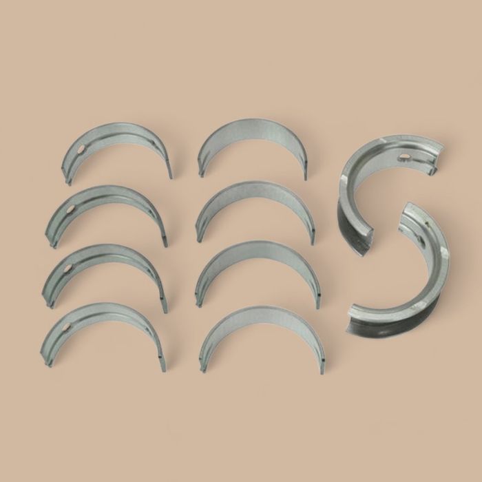 Mitsubishi Standard Main Bearing Set MD026815 Compatible for Mitsubishi Engine 4G52 4G54 Forklift FG20 FG25 FG30 FG35 Pickup Montero 2555cc 1983-1989