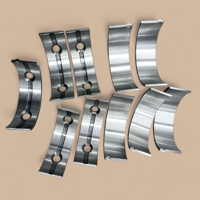 Yanmar 1 Set Main Bearing 129001-02931 129150-02871 Compatible for Yanmar 4TNV84 4TNV84T Komatsu S4D84E-5 Engine