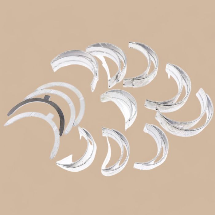 Caterpillar 1 Set Main & Con Rod Bearing & Thrust Washers Compatible for Caterpillar CAT Engine 3014 3024 3024C 3034 C2.2 Loader 247B 216 232 242