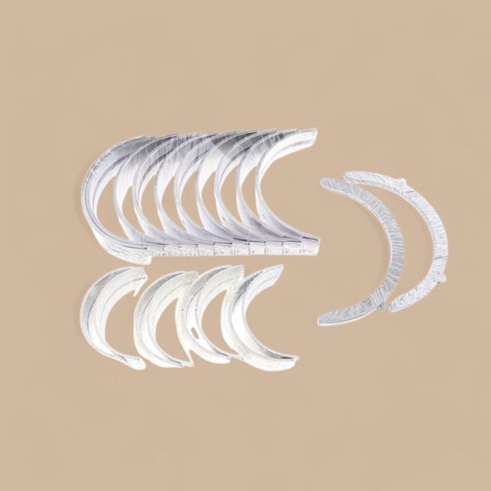 Hino 1 Set Main & Connecting Rod Bearing Compatible for Hino Engine H15 Excavator N120 N150 Komatsu Forklift FG10 FG15 FG18 FG20 FG25