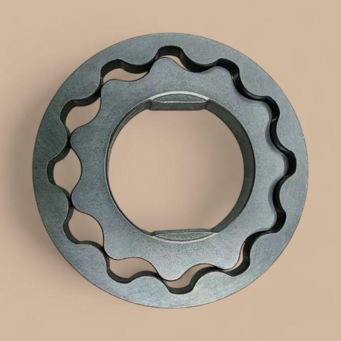 Komatsu Oil Pump YM119717-32110 & YM119717-32120 Compatible for Komatsu Engine 2D70E-5 3D76E-5 3D76E-6 Excavator PC20MR-2 PC22MR-3 PC26MR-3