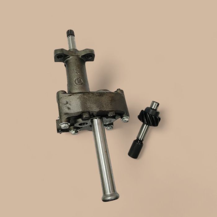 Isuzu Oil Pump 8970653840 Compatible for Isuzu 4BD1 4BG1 4-cylinder Engines Hitachi Excavator EX100-3C EX100-5 EX120-3C EX120-5 EX130H-5