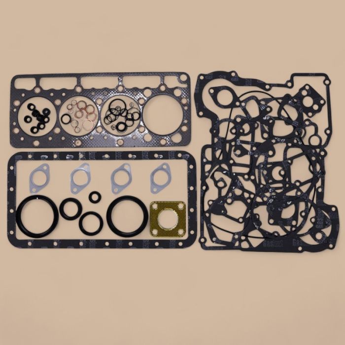 Kubota Overhaul Gasket Kit Compatible for Kubota Engine V1200 Loader RX245 RX275 RX2750 Mower F2100 F2400 FZ2100 FZ2400 GF1800