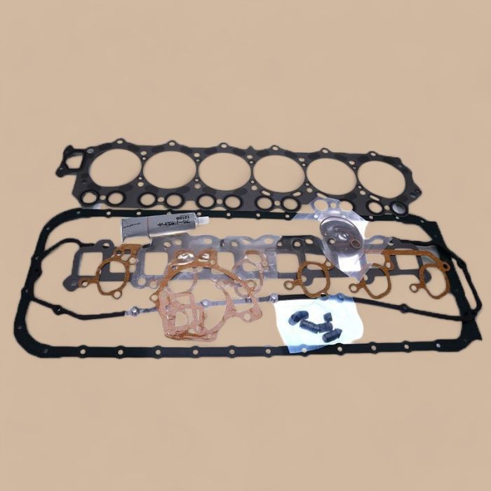 Komatsu Overhaul Gasket Kit Compatible for Komatsu 6D105 S6D105 Engine PC200-3 PC200LC-3 PC220-3 Excavator