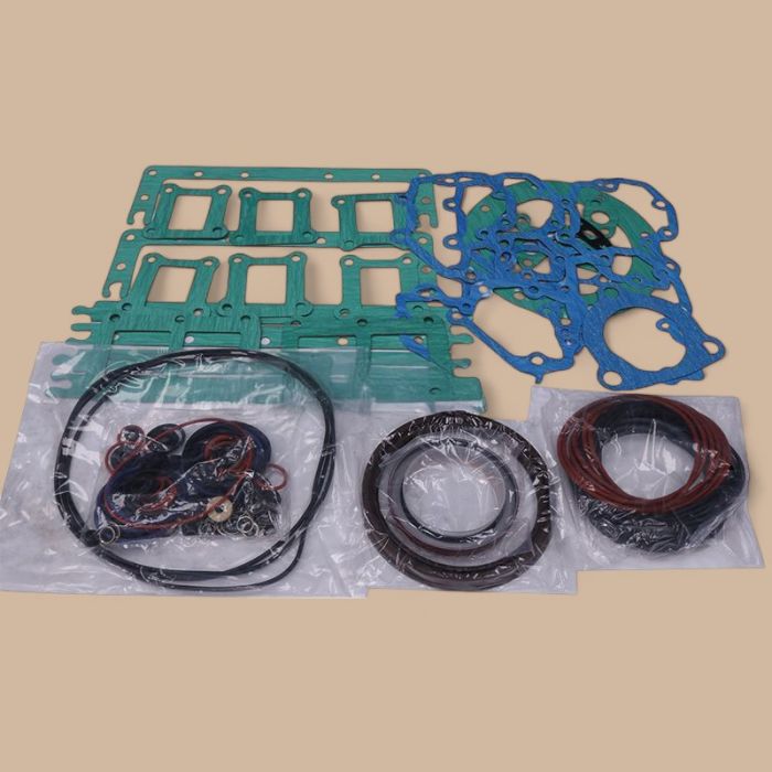 Komatsu Gasket Kit Compatible for 6159-K2-9900 Komatsu Engine 6D125-3 SAA6D125E-3 Excavator PC400-7 PC400LC-7 Wheel Loader WA470-5 WA480-5