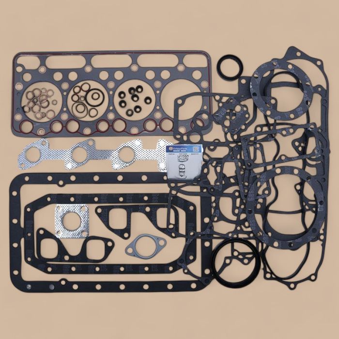 Kubota Full Gasket Kit 19223-99353 07916-29705 Compatible for Kubota V1702 Komatsu 4D82 Engine Tractor L2850 L355SS