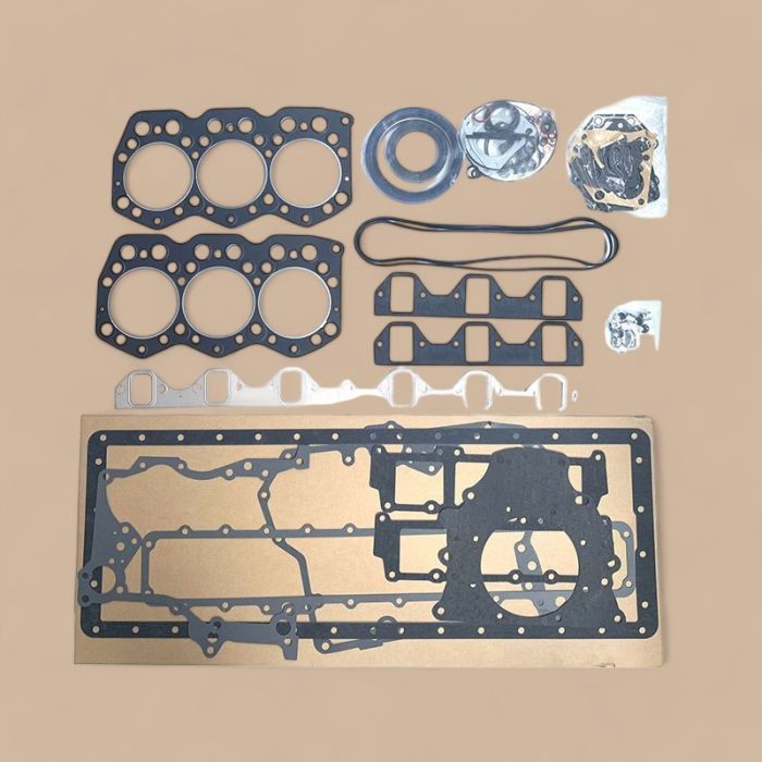 Mitsubishi Overhaul Gasket Kit Compatible for Mitsubishi S6K S6KT Caterpillar CAT 3066 3066T Engine