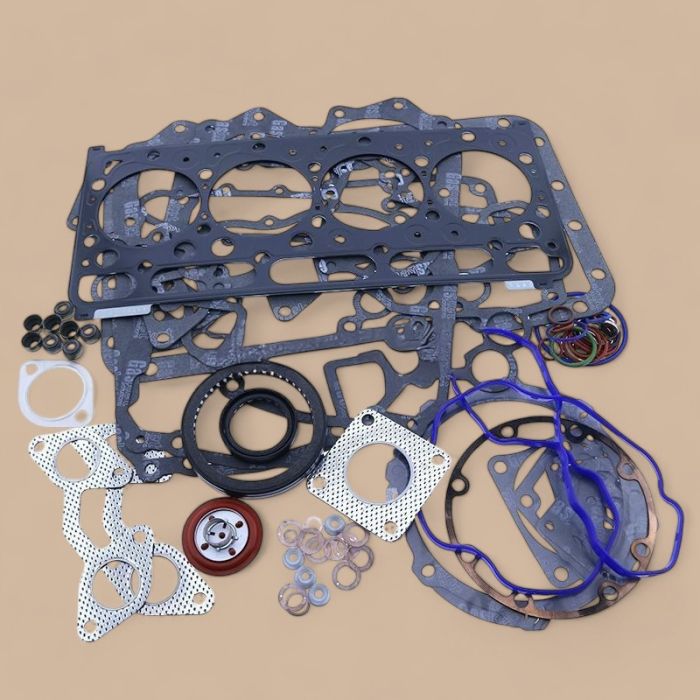 Kubota Overhaul Gasket Kit 6657401 6657402 Compatible for Kubota Engine V2203 Bobcat 753 773 331 430 S150 S160 S175 S185 B300 BL370
