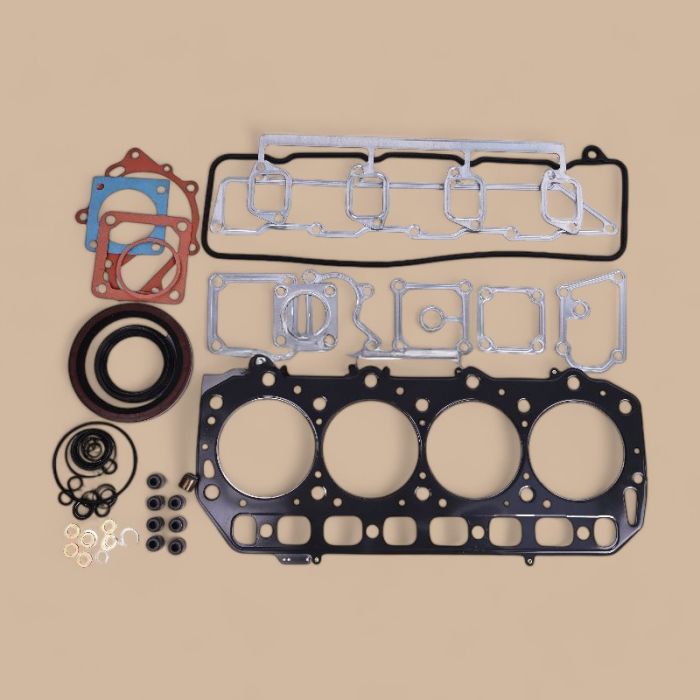 Komatsu Overhaul Full Gasket Kit YM723900-92600 Compatible for Komatsu 4D106E Yanmar 4TNE106 Engine WB150-2 WB150PS-2 WB150WSC-2 WB93R-2 WB97R-2 WB97S-2 Loader