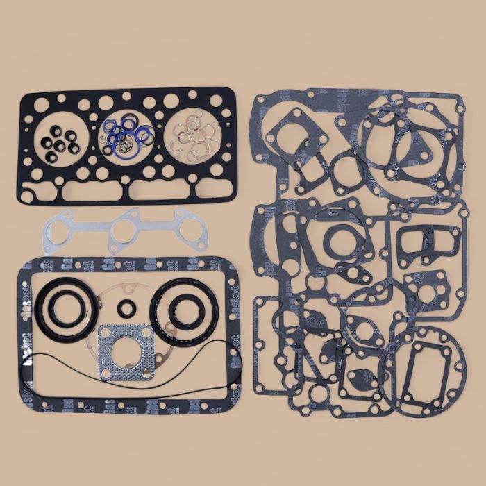 Kubota D750 Full Overhaul Head Gasket Kit 6668691 6630548 6630549 Compatible for Kubota Engine Bobcat Excavator 320 220 Skid Steer Loader 453 443