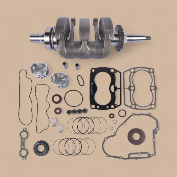 Polaris Engine Rebuild Kit Crankshaft Piston Gasket CBK0224 WPK0055 Compatible for Polaris RZR 800 Sportsman 700 800 Ranger 700 800