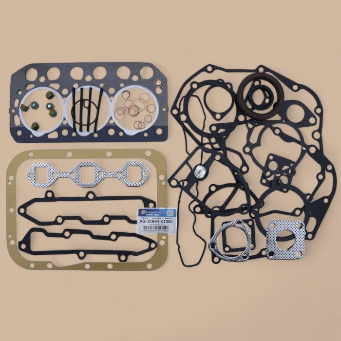 Mitsubishi Overhaul Gasket Kit AG-31B94-01060 AG-31B01-23200 Compatible for Mitsubishi Engine S3L S3L2 