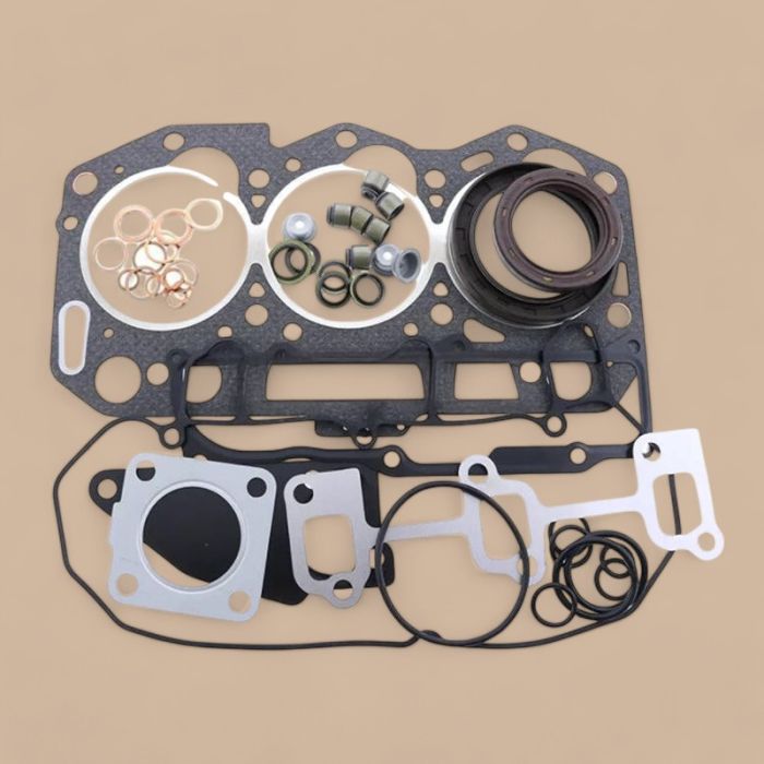 Komatsu Overhaul Gasket Kit 119717-01330 Compatible for Komatsu Engine 3D76E-6 3D76E-5N-BA Excavator PC20MR-2 PC22MR-3 PC26MR-3
