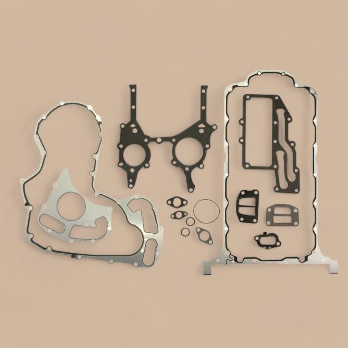 Perkins Bottom Gasket Kit U5LB0382 U5LB0376 Compatible for Perkins Engine 1104C-44 1104C-44T Massey Ferguson Tractor 3445 3455