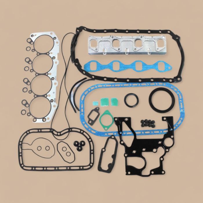 Isuzu Overhaul Gasket Kit Compatible for Isuzu Engine 4JG2 4JG2T 4JG2-T 4JG2TC Hitachi Excavator EX75UR-5 EX75US-5 ZX60 ZX70 ZX75UR ZX75US ZX80SB ZX85US