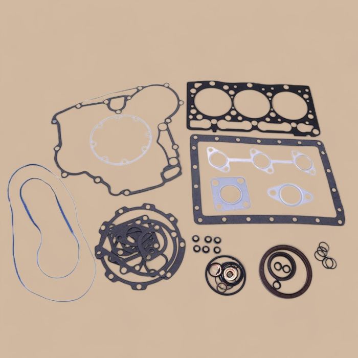 Kubota Engine D1105 D1105T Overhaul Full Gasket Kit Compatible for Kubota Tractor B1700 B21 B2100 B2400 B2410 B7500 F2400 F2560 F2880 Excavator KX41-2 KX61-2