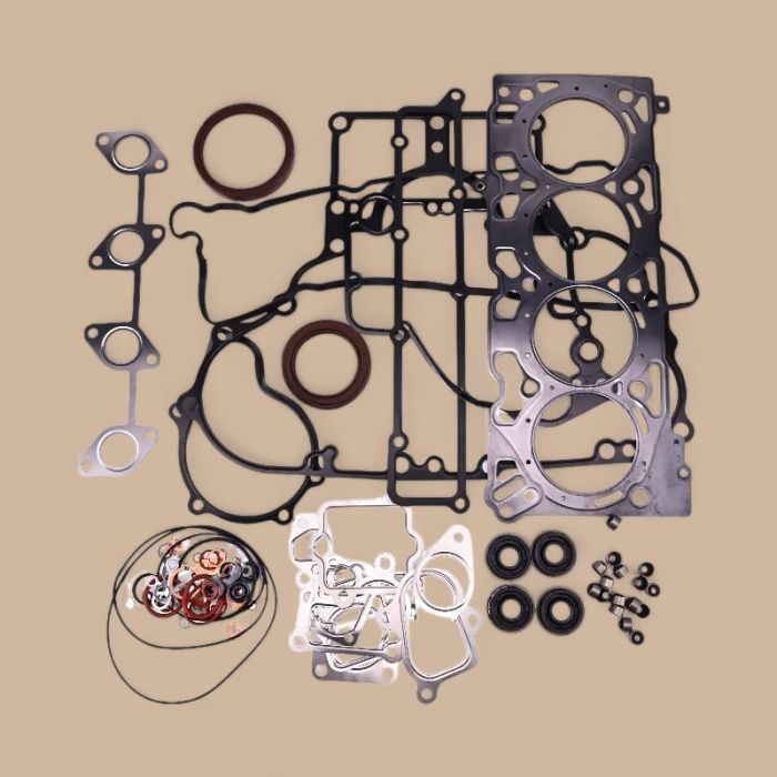 Kubota Overhaul Gasket Kit 13700-03310 Compatible for Kubota V2607 V2607T Engine Bobcat S550 S570 S590 Skid Loader Excavator