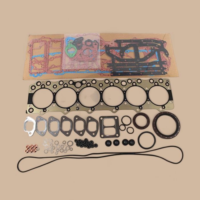 Isuzu Full Gasket Kit 1-87810-609-0 1-87812-311-5 Compatible for Hitachi ZAX200 ZAX200-1 EX220 Excavator Isuzu 6BG1 6BG1T Engine
