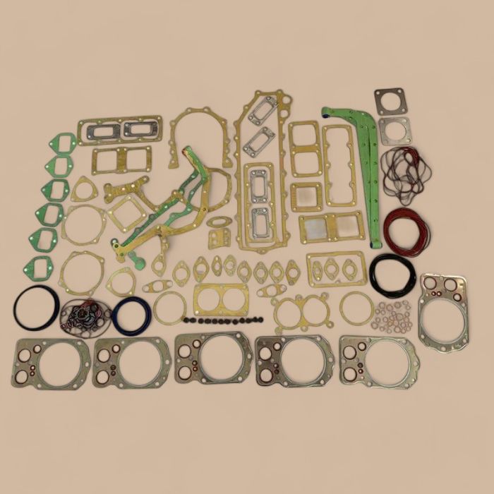 Mitsubishi Overhaul Gasket Kit Compatible for Mitsubishi Engine 6D22 6D22-3AT Kato HD880 HD1250 HD1220SE HD1250SEV KR500