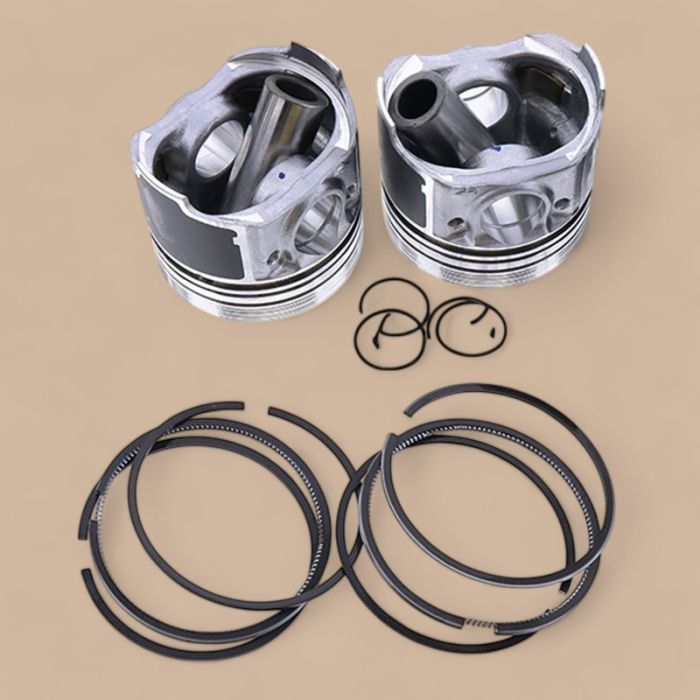 Kubota STD Piston Kit with Ring Compatible for Kubota Engine ZB500