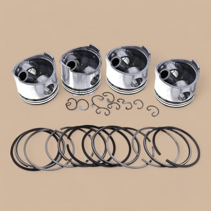 Toyota STD Piston Kit with Ring Compatible for Toyota Engine 4Y