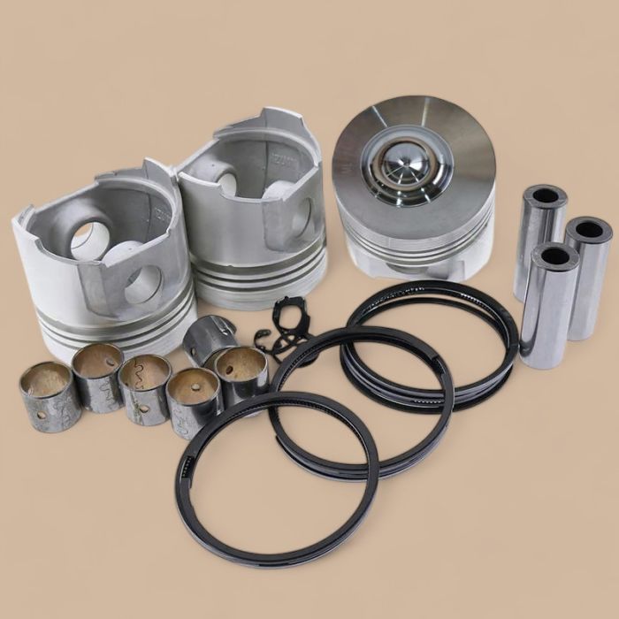 Yanmar STD Piston Kit with Ring Compatible for Yanmar Engine 3TN84 3TN84L 3TN84E