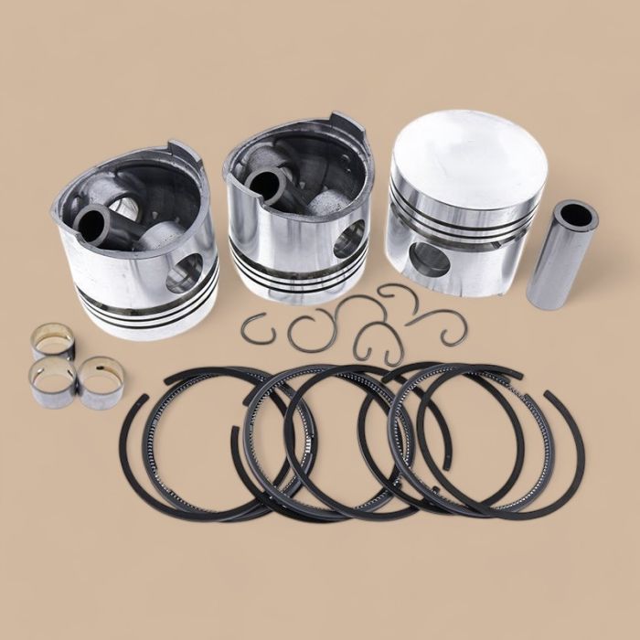 Kubota Piston Kit wit Ring Compatible for Kubota Engine D1463