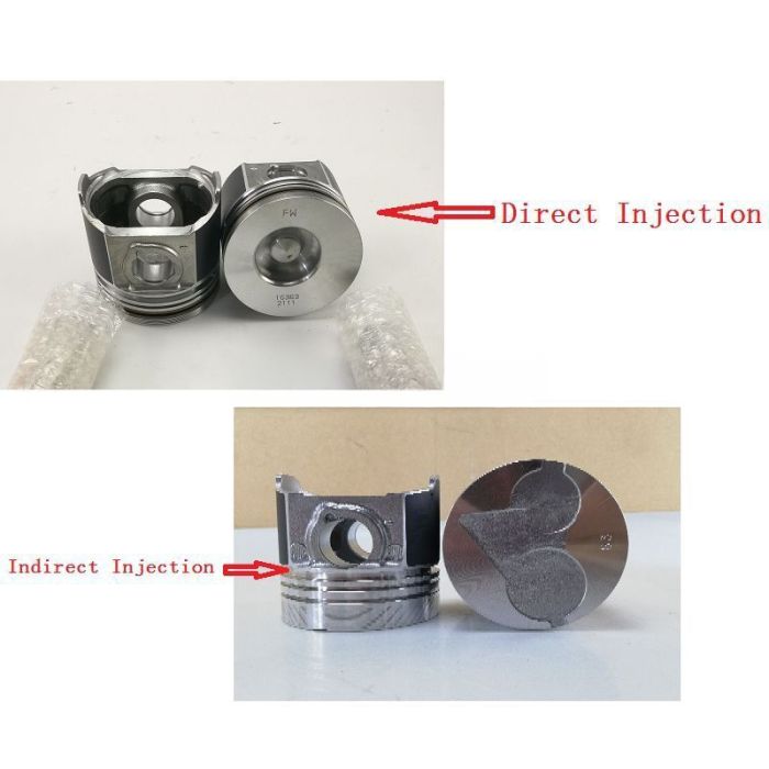 Kubota STD Piston Kit with Ring Compatible for Kubota Engine F2503 F2503-DI Tractor L4850HDT