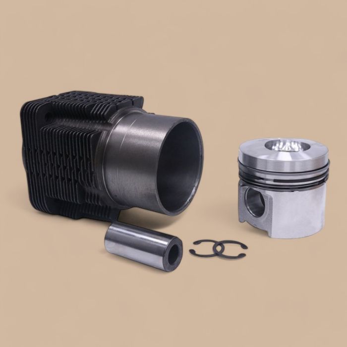 Deutz STD Piston 04152197 and Liner 02234078 Kit STD Compatible for Deutz Engine FL511 F2L511