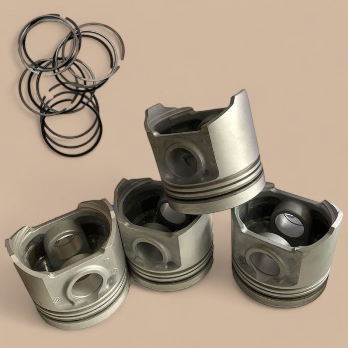 Komatsu For Komatsu Wheel Loader WA115-3 WA90-3 WA95-3 Yanmar 4TNE106D Komatsu 4D106D Piston Kit With Ring Set YM123900-22080 YM123900-22050