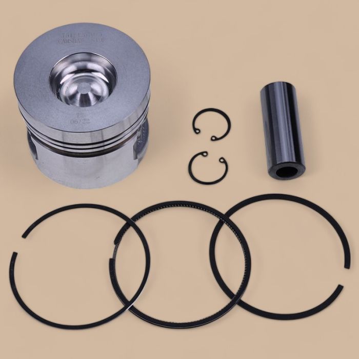 Onan Piston With Ring STD 750-41610 186-6687 Compatible for Lister Petter Onan Engine LPW LPA 86MM