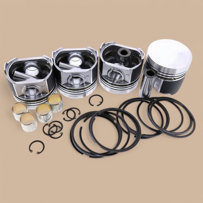 Hino STD Piston Kit with Ring Compatible for Hino Engine J05C J05C-T