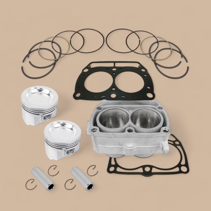 Polaris Cylinder & Piston Ring Kit With Gasket 2202917 2204393 Compatible for Polaris UTV RZR800