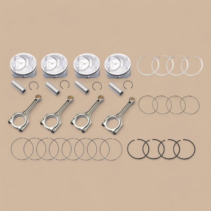 Hyundai Connecting Rod Piston Kit 23040-2G200 23410-25201 Compatible for Hyundai SantaFe Sonata Tucson Kia Optima Sportage