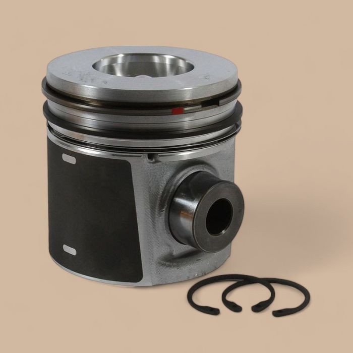 Perkins Piston Kit T426384 T400408 4115P015 Compatible for Perkins Engine 1104C-44T Massey Ferguson Tractor 3425 3455 6470