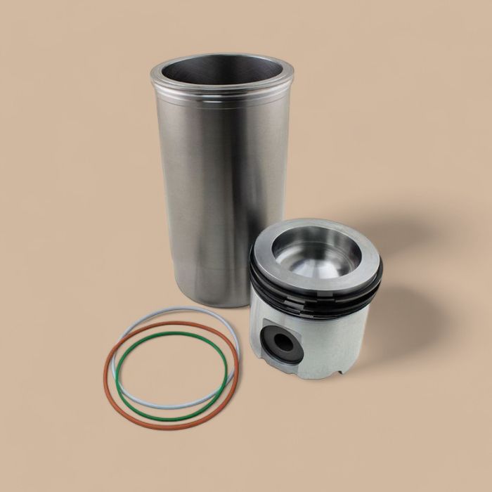 John Deere Piston Liner Kit RE515942 Compatible for John Deere Engine 6081 6105 6125 Tractor 9120 9220 9320 9420 Harvester 7200 7300 7400