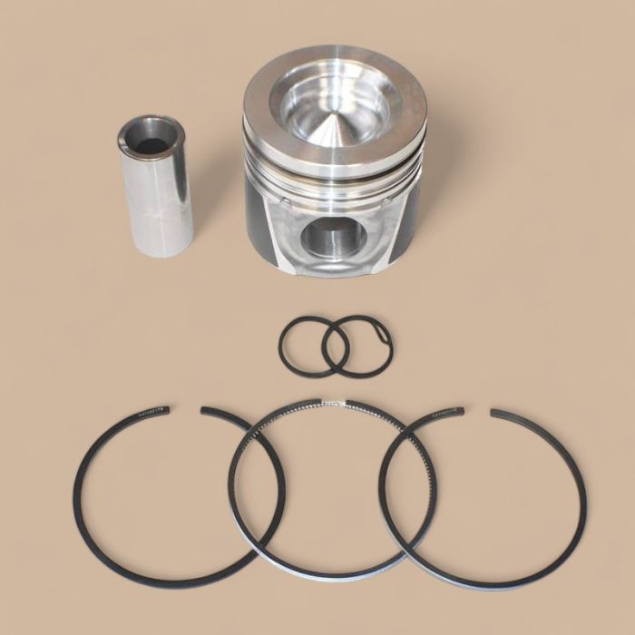 New Holland Piston Kit 87317256 Compatible for New Holland F4HE0484GJ100 F4HE9484C J100 Engine B100B B110B B115B B95B T6030 W130B