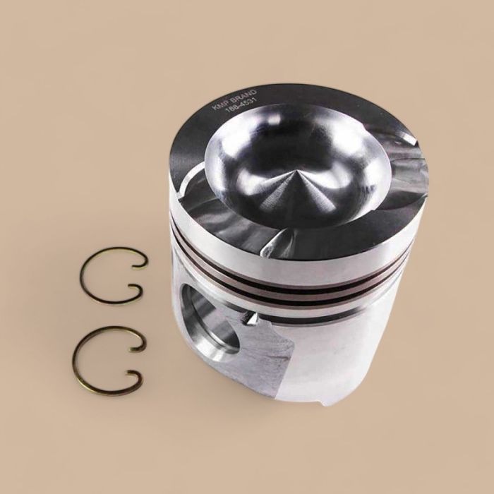 Caterpillar Piston Body With Clips 168-4531 Compatible for Caterpillar CAT Engine 3304 3306 3406 Loader 972G 950B 966E 966D 966G 966F 950E 973C 973
