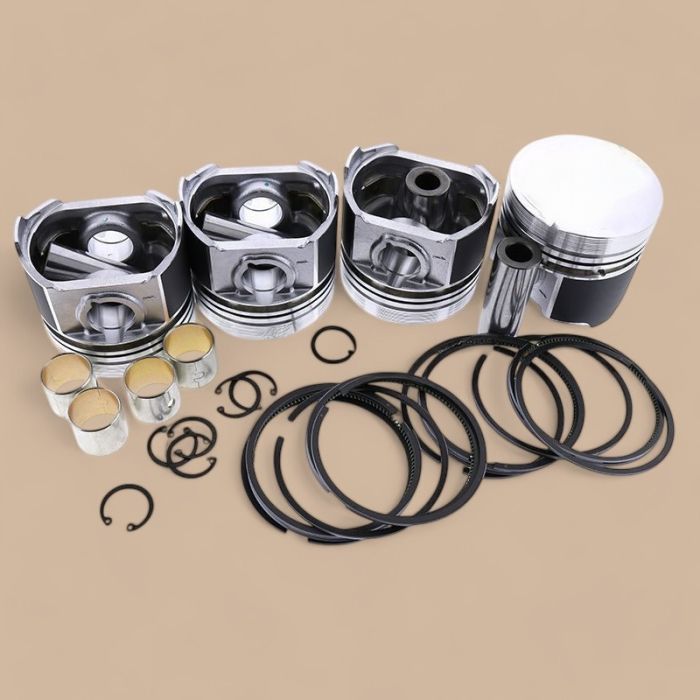 Deutz Piston Kit 04158391 Compatible for Deutz Engine BF4L913 BF6L913 BF6L913C