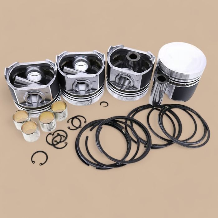 Yanmar Piston Kit with Ring Set Compatible for Yanmar Engine 4TNE94
